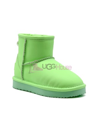 UGG Classic Mini Kids Night Glow Green зеленые