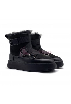 UGG Classic Boom Buckle Boot Black