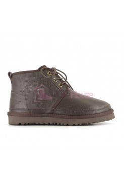 Мужские кожаные ботинки UGG Neumel II шоколад