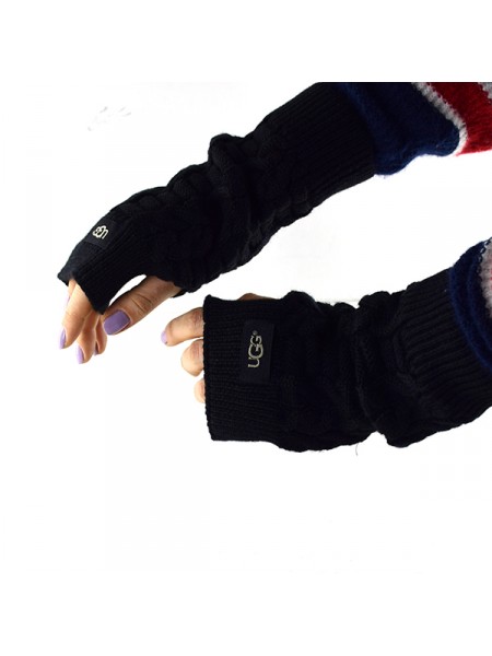 Перчатки-митенки UGG Knit Mitten Black