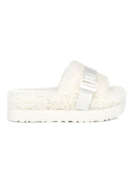 UGG Fluffita Platform - White