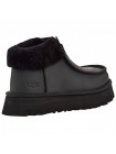 Ботинки женские UGG Funkette Platform Boots Leather - Black