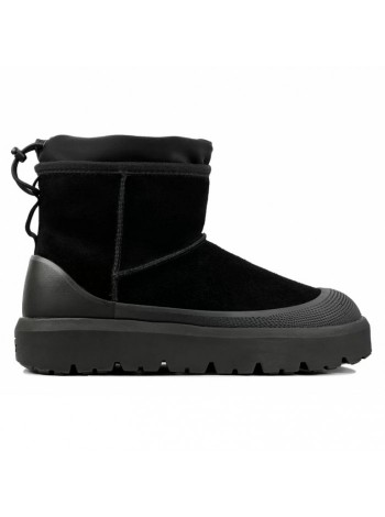 Ugg Mens Classic Mini Weather Hybrid Black Купить мужские оригинальные угги с натуральным мехом
