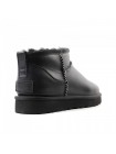 UGG Classic Ultra Mini LTHR Regen - Black