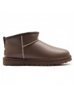 UGG Classic Ultra Mini LTHR Regen - Ironwood