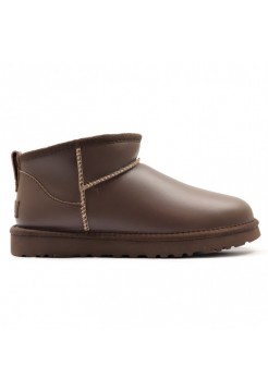 UGG Classic Ultra Mini LTHR Regen - Ironwood