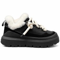 UGG Mens Heritage Utility Trainer Leather — Black