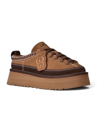 UGG Heritage Lace Up Slipper Chestnut