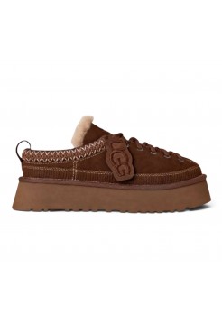 UGG Heritage Lace Up Slipper Burnt Cedar