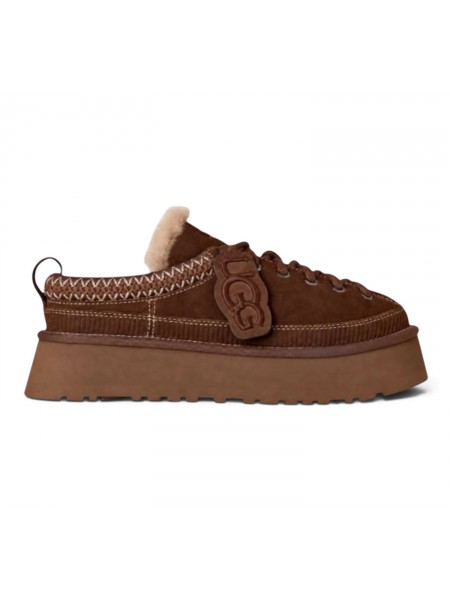 UGG Heritage Lace Up Slipper Burnt Cedar