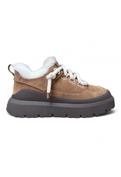 UGG Heritage Utility Trainer Sneaker - Chestnut