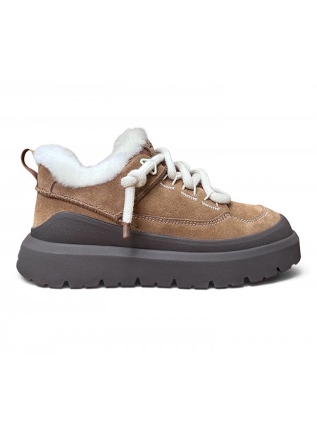 UGG Heritage Utility Trainer Sneaker - Chestnut