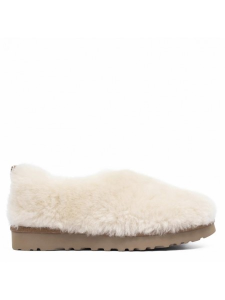 Ugg Hailey Fluff Slippers Natural