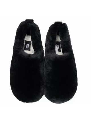 Ugg Hailey Fluff Slippers Black