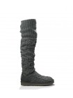 UGG Australia Argyle Knit Grey Вязаные серые угги