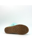 UGG Australia Bailey Bling Aqua Бирюзовые замшевые угги с пуговицей-кристаллом Swarovski