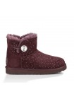 UGG Mini Bailey Button Bling Constellation Lodge Угги со Сваровски созвездие