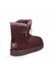 UGG Mini Bailey Button Bling Constellation Lodge Угги со Сваровски созвездие
