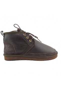 Угги мужские на шнурках Шоколадные UGG Men's Neumel Boots Chocolate