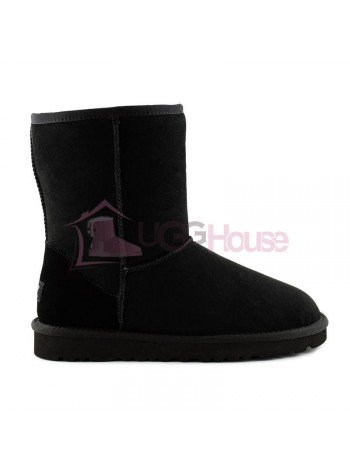 UGG Women's Short - Black Угги классические короткие черные