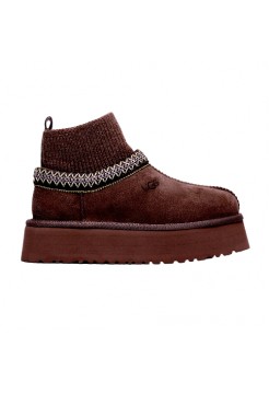 UGG Tazz Knit Chocolate