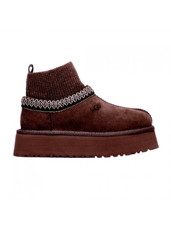 UGG Tazz Knit Chocolate