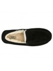 Мужские мокасины угги с мехом UGG Ascot Black