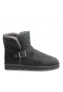 Угги мужские с ремешком Серые UGG Men's Mini Dylyn Grey