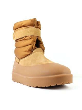 UGG CLASSIC SHORT PULL-ON WEATHER CHESTNUT