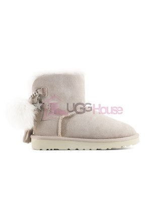 Угги UGG Mini Charm Goat Ash Light Grey