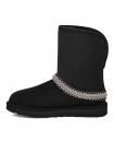 UGG Classic Short Crescent - Black