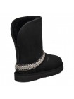 UGG Classic Short Crescent - Black