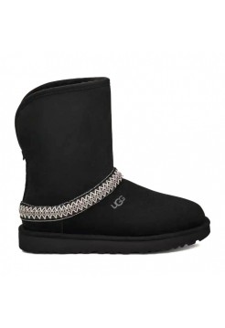 UGG Classic Short Crescent - Black