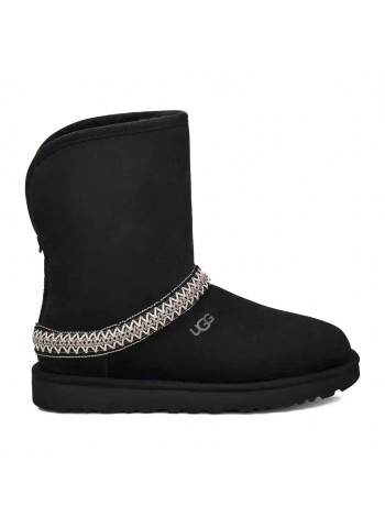 UGG Classic Short Crescent - Black