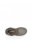 UGG Australia Bailey Button Mini II - Grey Угги мини с пуговицей и с водоотталкивающей пропиткой Серые