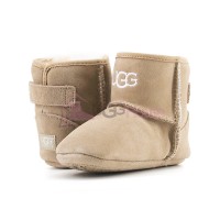 Пинетки для малышей на подошве UGG JESSE - Бежевые