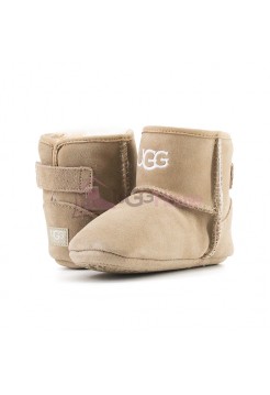 Пинетки для малышей на подошве UGG JESSE - Бежевые