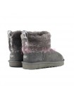 UGG Mini Fluff Quilted Boot - Grey