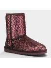 UGG Australia Classic Short Sparkles Sangria Multi Угги классические с пайетками двухцветные