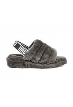 UGG Fluff Yeah Slide - Charcoal