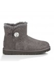 UGG Mini Bailey Button Bling Constellation Grey