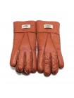 Мужские меховые перчатки Chestnut Leather - 1004