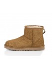 UGG Classic Mini Metallic Conifer Chestnut