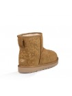 UGG Classic Mini Metallic Conifer Chestnut
