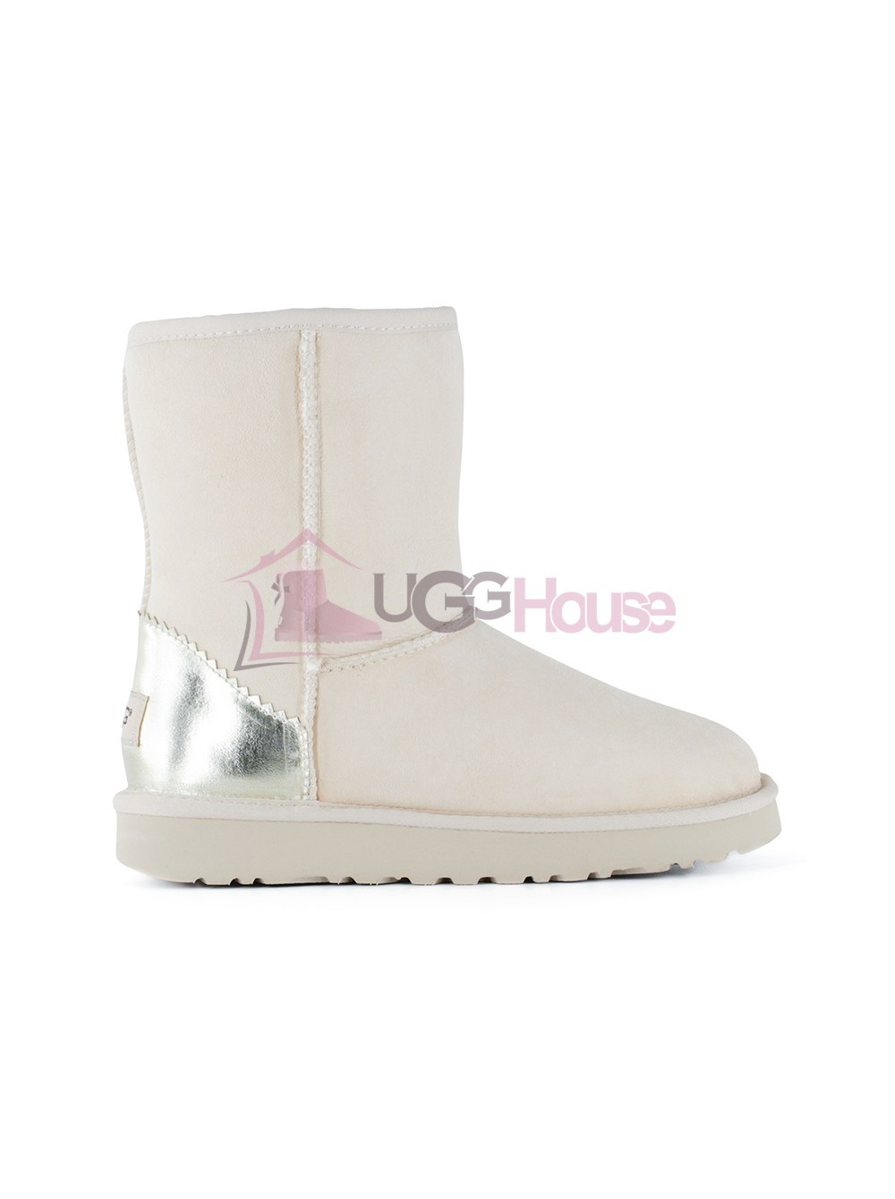 Ugg classic short ii on sale metallic