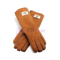 Женские удлиненные перчатки UGG Chestnut
