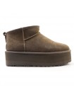 Угги UGG ULTRA MINI PLATFORM - hickory