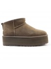 Угги UGG ULTRA MINI PLATFORM - hickory