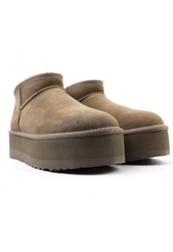 Угги UGG ULTRA MINI PLATFORM - hickory