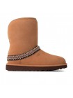 UGG Classic Short Crescent - Chestnut